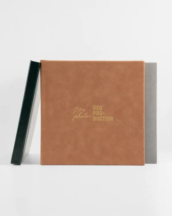 Leather Cover Layflat Album